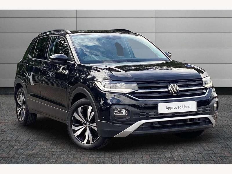 Black Used 2023 VW T-Cross Black Edition SUV | £19,895 (Fair price) - Image 1/4