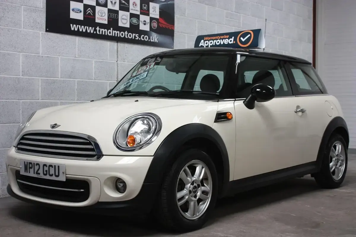 Used Mini Cooper Hatch 2012 White Hatchback