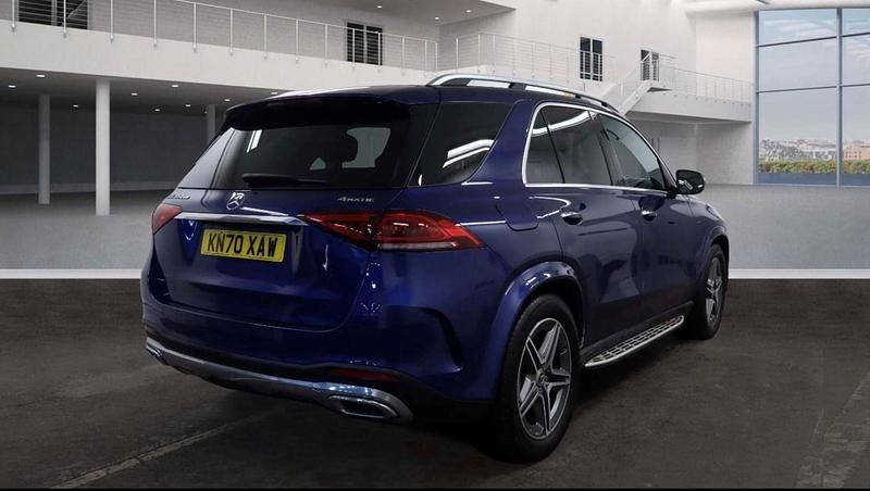 Used Mercedes GLE350 AMG line 315 HP (231 kW) 2020 Blue Estate