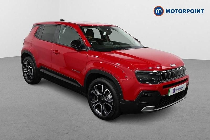Red Used 2024 Jeep Avenger EV Summit SUV | £16,599 (Good price) - Image 1/4