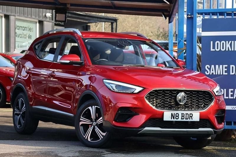 Used MG ZS Excite 106 HP (77 kW) 2022 Red SUV