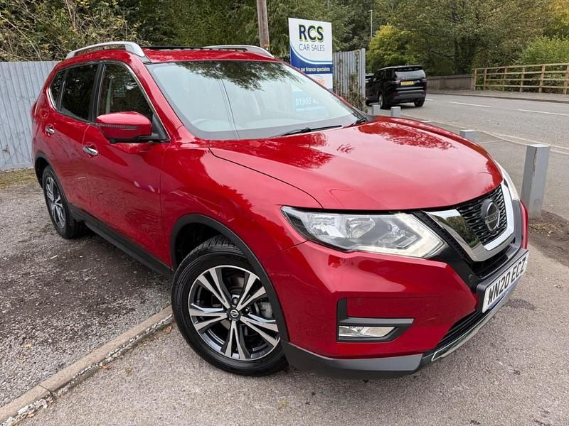Red Used 2020 Nissan X-Trail N-Connecta SUV | £15,299 (Fair price) - Image 1/3