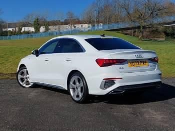 Used Audi A3 S-Line 150 HP (110 kW) 2024 White Sedan