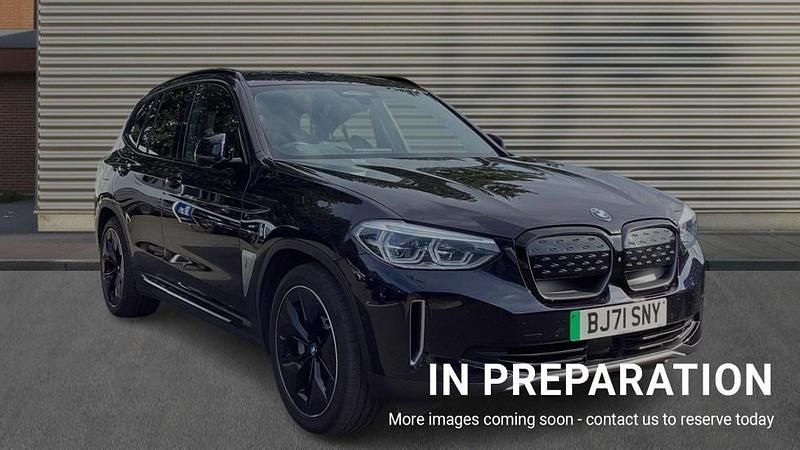 Black Used 2021 BMW iX3 Comfort Edition SUV | £27,674 (Fair price) - Image 1/4