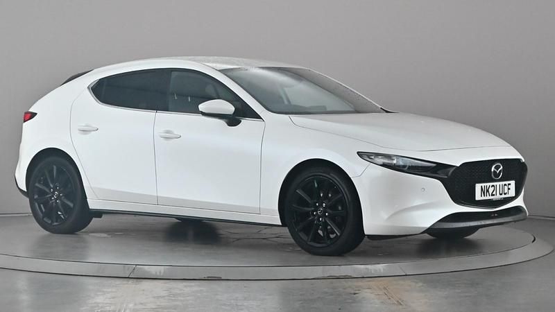 White Used 2021 Mazda 3 Inclusive Hatchback | £15,799 (Fair price) - Image 1/4