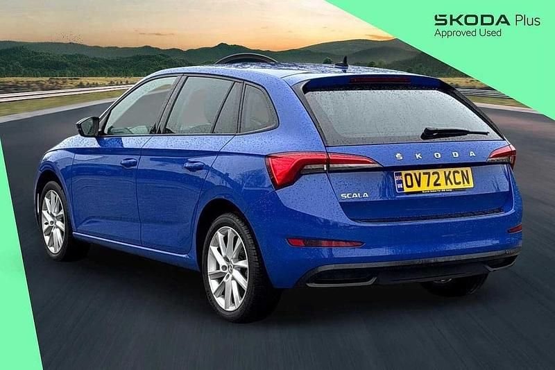 Used Skoda 110 R SE L 81 HP (59 kW) 2022 Energy blue Estate