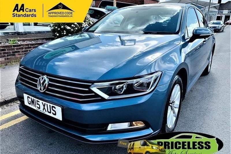 Blue Used 2015 VW Passat S Sedan | £4,995 (Super price) - Image 1/1