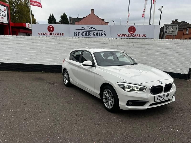 Used BMW 116 Comfort Edition 2018 White Hatchback
