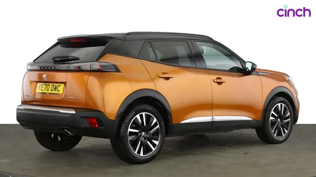 Used Peugeot 2008 GT-line 2020 Orange SUV