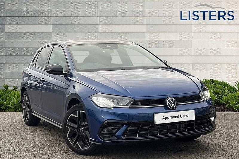 Used VW Polo R-line 95 HP (69 kW) 2025 Reef blue Hatchback