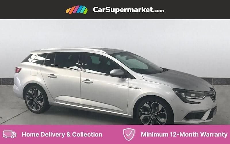 Silver Used 2016 Renault Mégane GrandTour Signature Estate | £9,697 (Fair price) - Image 1/4