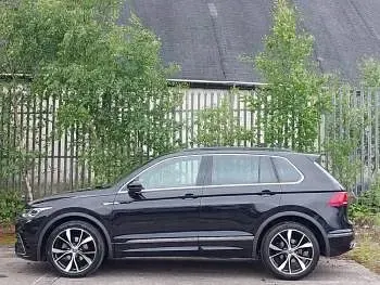 Used VW Tiguan R-line 150 HP (110 kW) 2023 Black SUV