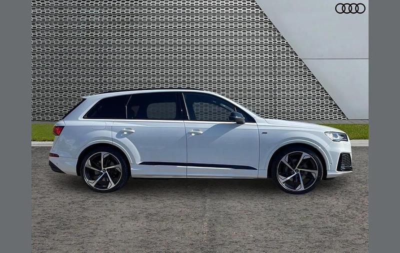 Used Audi Q7 Black Edition 335 HP (246 kW) 2022 White SUV
