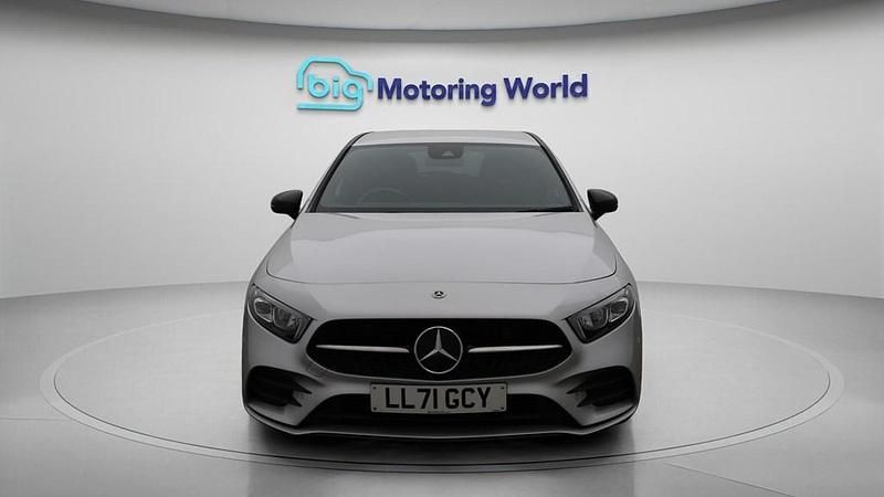 Used Mercedes A250 AMG line 2022 Silver Hatchback