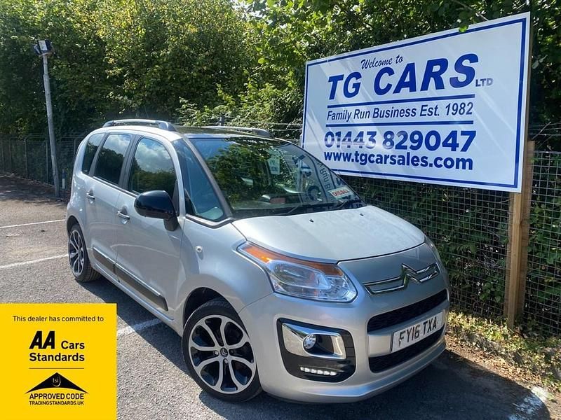 Silver Used 2016 Citroën C3 Picasso Platinum MPV | £5,495 (Fair price) - Image 1/4
