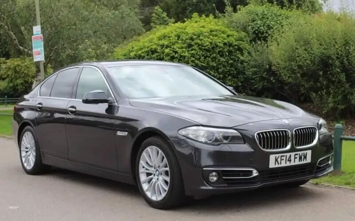 Used BMW ActiveHybrid 5 Luxury Line 2014 Grey Sedan