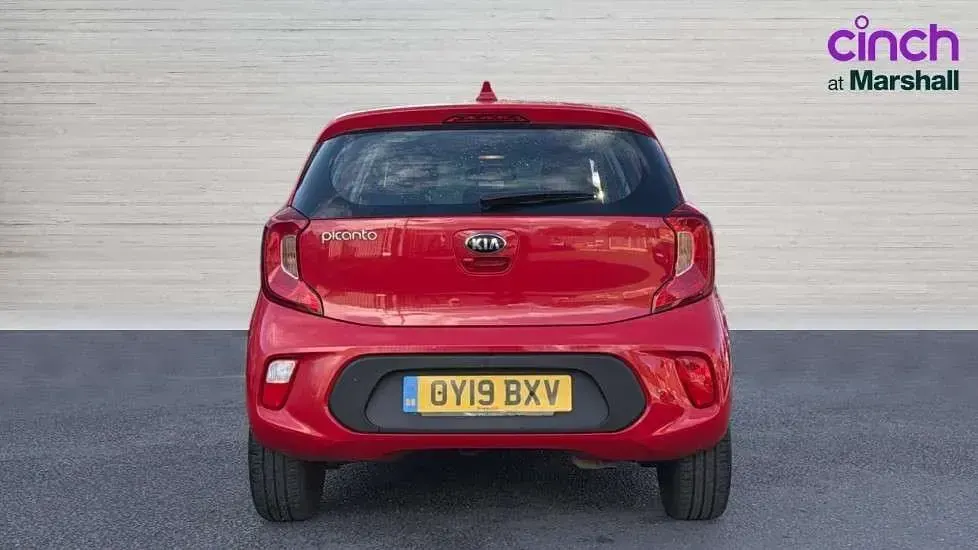 Used Kia Picanto 83 HP (61 kW) 2019 Red Hatchback