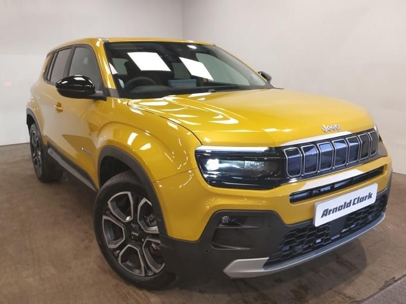 Used Jeep Avenger Summit 100 HP (73 kW) 2024 Yellow SUV