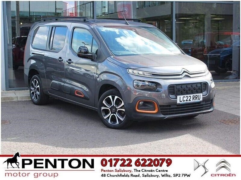 Grey Used 2022 Citroën Berlingo XTR MPV | £25,990 (Expensive) - Image 1/4