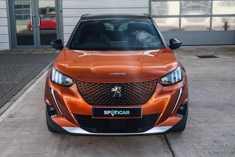 Used Peugeot e-2008 GT-line 98 kW (134 HP) 2020 Orange SUV