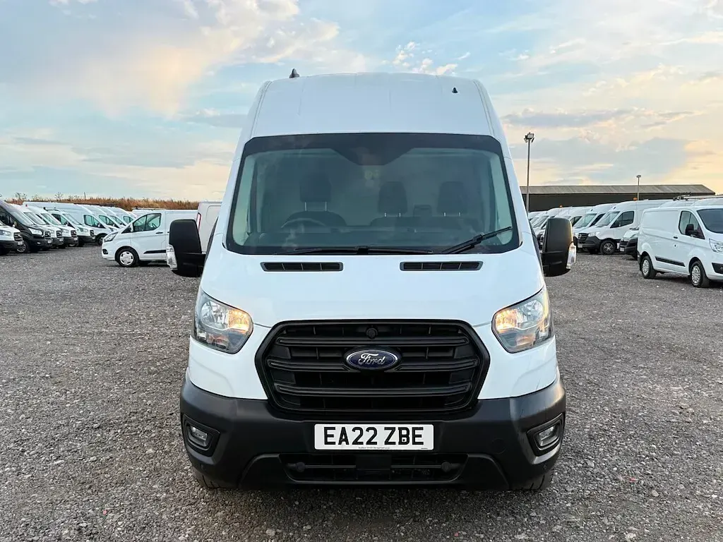 Used Ford Transit 130 HP (95 kW) 2022 White Van