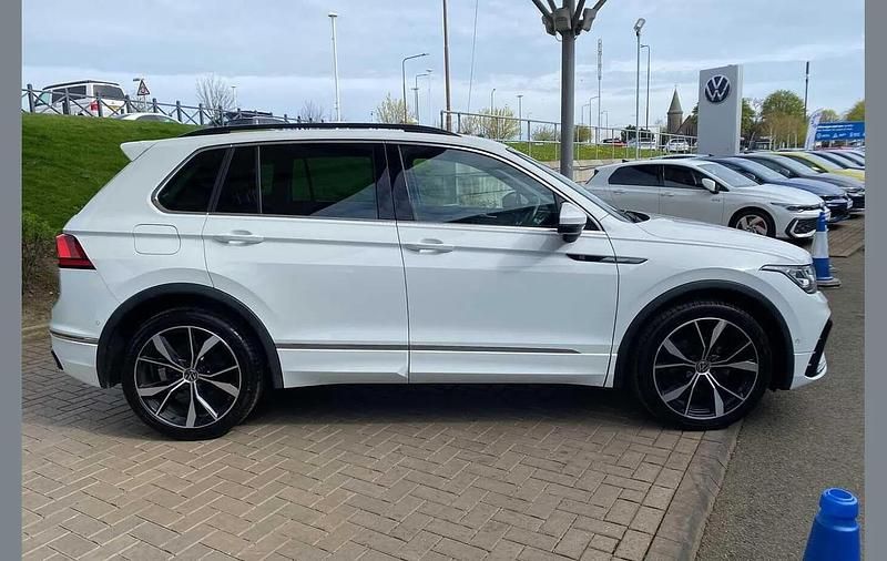 Used VW Tiguan R-line 150 HP (110 kW) 2023 White SUV