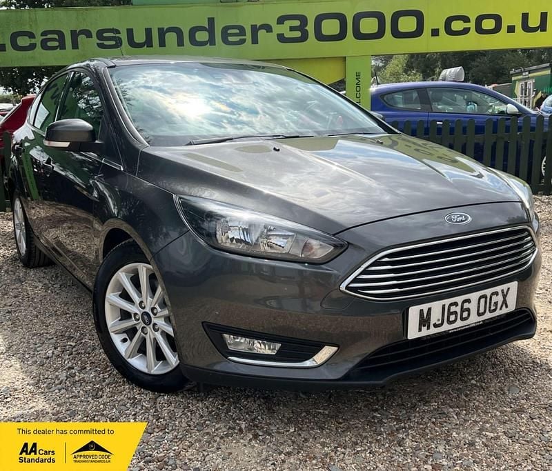 Grey Used 2016 Ford Focus Titanium Hatchback | £7,325 (Good price) - Image 1/4