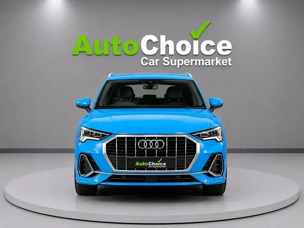 Used Audi Q3 S-Line 150 HP (110 kW) 2020 Blue SUV