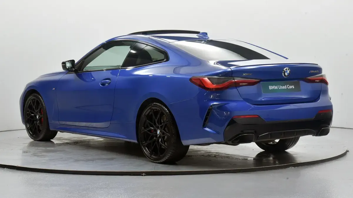 Used BMW M440 M Sport 374 HP (275 kW) 2022 Blue Sedan