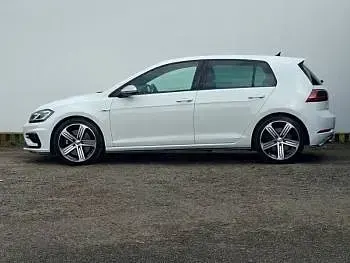 Used VW Golf VII R 300 HP (220 kW) 2020 White Hatchback