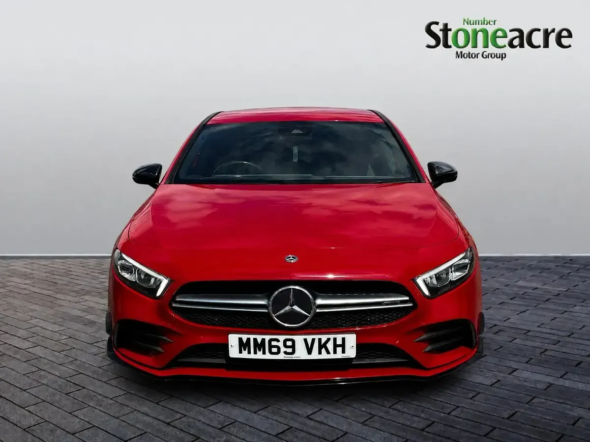 Used Mercedes A35 AMG Executive 301 HP (221 kW) 2019 Red Hatchback