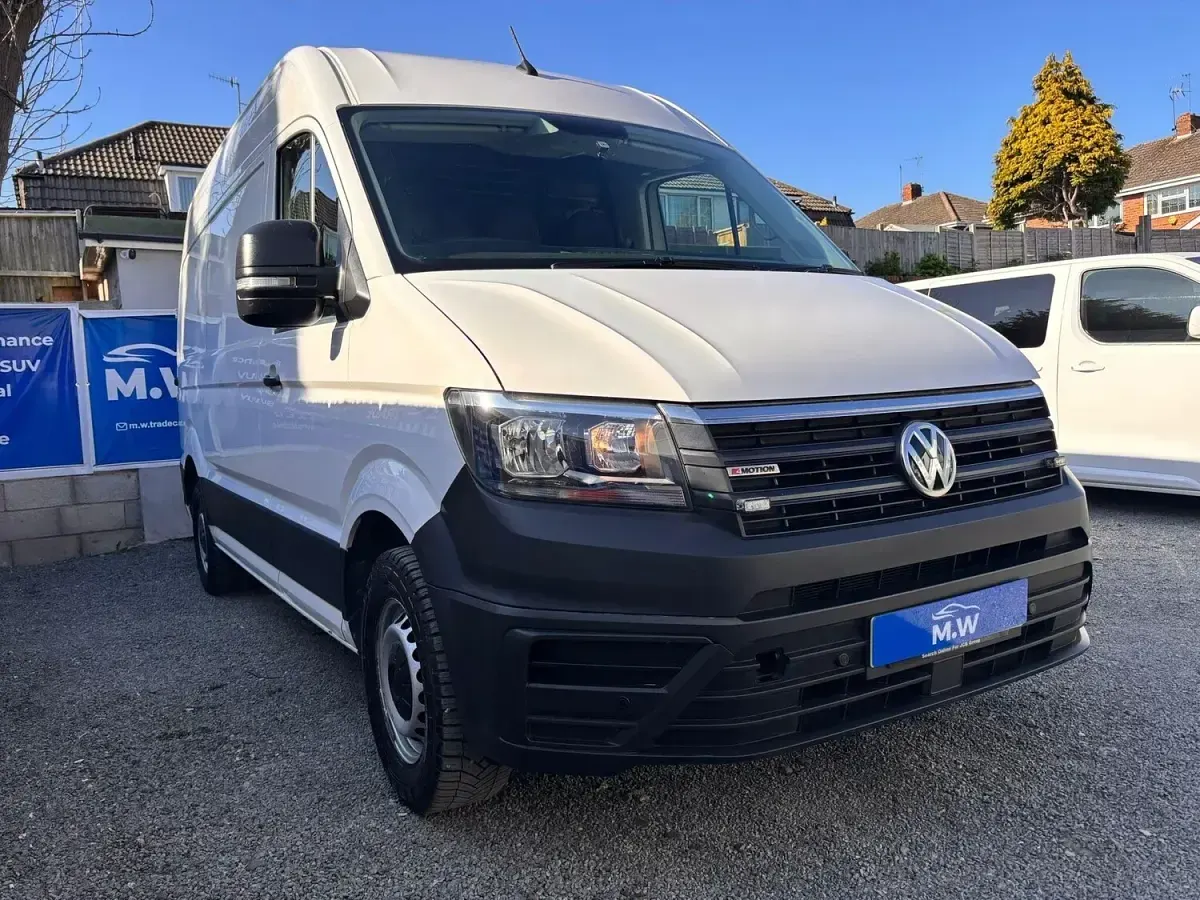 Used VW Crafter Trendline 177 HP (130 kW) 2022 White Van
