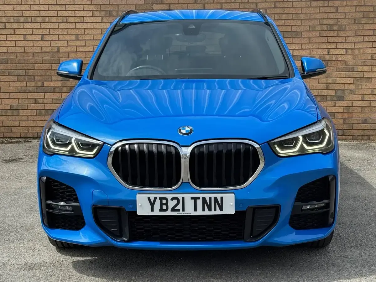 Used BMW X1 M Sport 216 HP (158 kW) 2021 Blue SUV