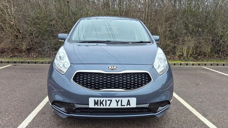 Used Kia Venga 123 HP (90 kW) 2017 Blue Hatchback