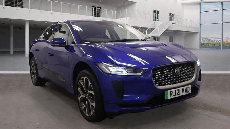 Blue Used 2021 Jaguar I-Pace SUV | £17,499 (Fair price) - Image 1/4