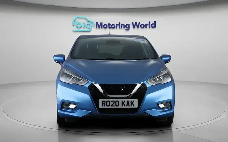 Begagnad Nissan Micra S 101 HK (74 kW) 2020 Blå Halvkombi