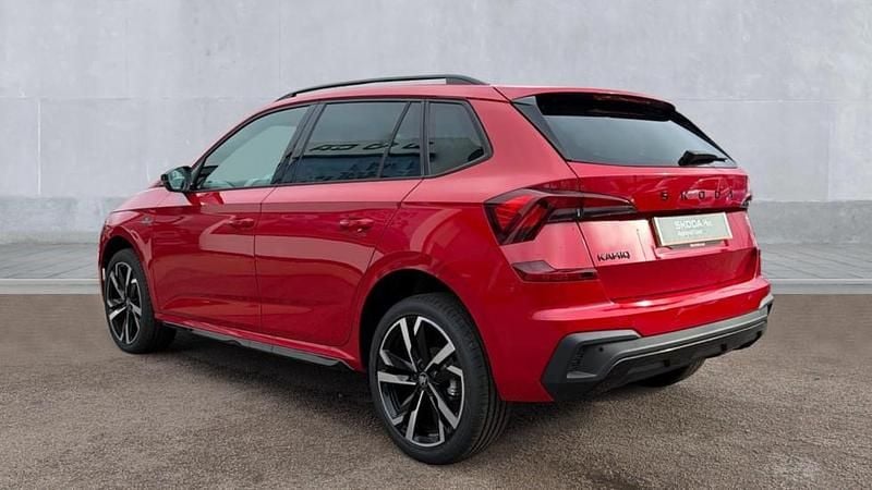 Used Skoda Kamiq Monte Carlo 150 HP (110 kW) 2025 Velvet red metallic SUV