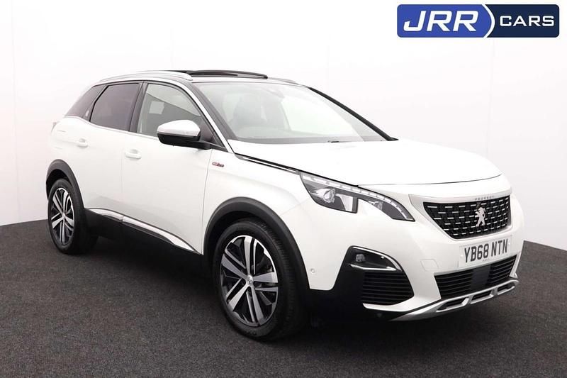 White Used 2019 Peugeot 3008 GTi Hatchback | £14,920 (Fair price) - Image 1/4