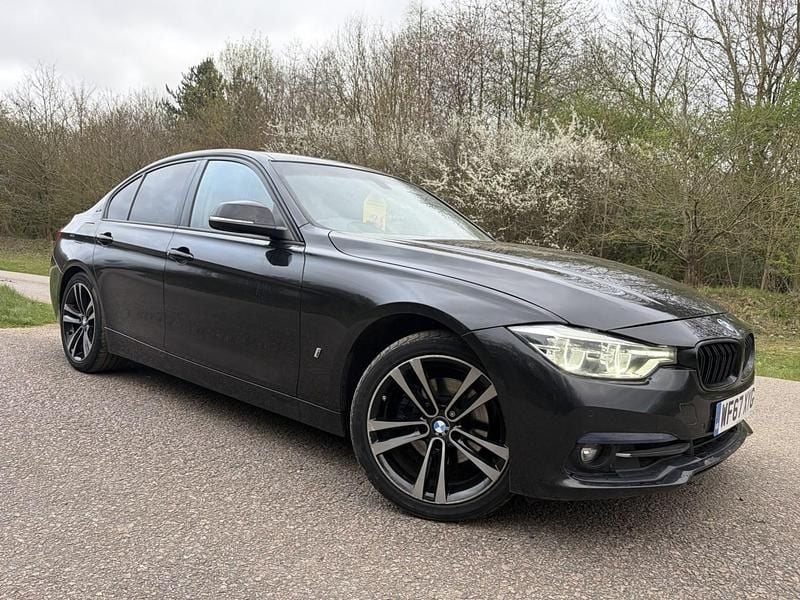 Used BMW 330e Sport Line 2017 Black Sedan