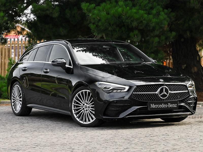 Black Used 2024 Mercedes CLA220 AMG Line Premium Sedan | £30,498 (A bit pricey) - Image 1/4