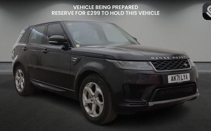 Black Used 2022 Land Rover Range Rover Sport HSE SUV | £31,500 (Good price) - Image 1/4