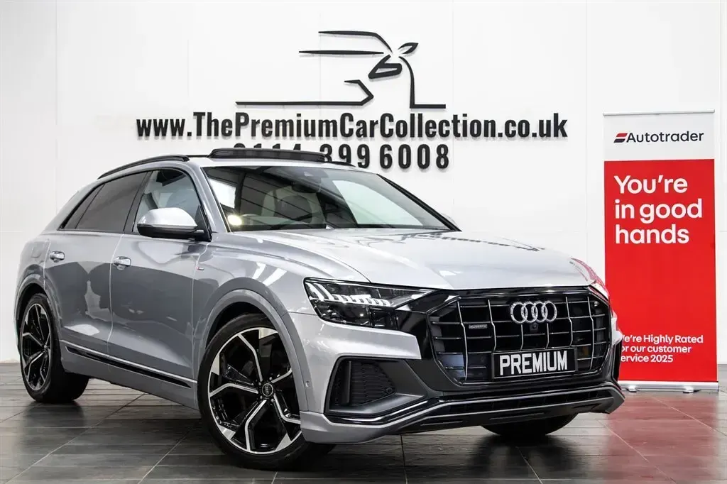 Used Audi Q8 S-Line 286 HP (210 kW) 2020 Silver SUV