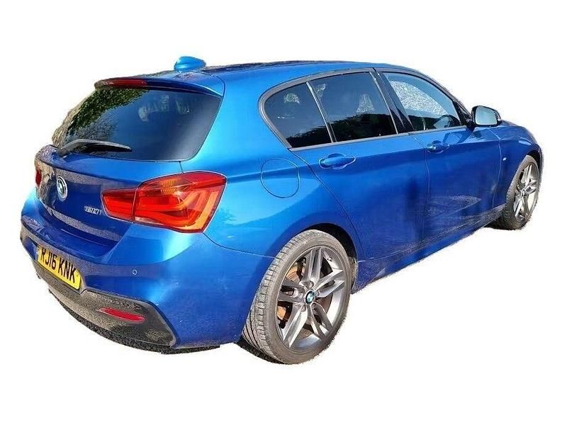 Used BMW 120 M Sport 177 HP (130 kW) 2016 Blue Hatchback