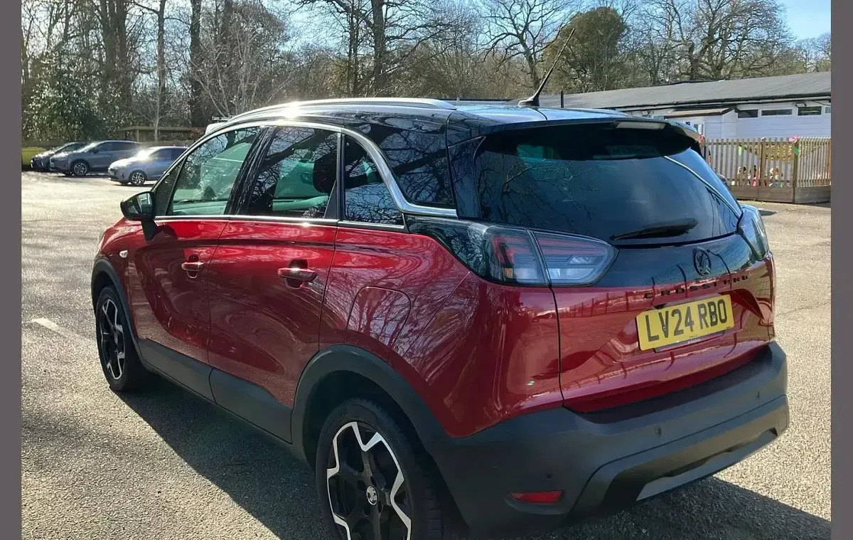 Used Vauxhall Crossland Ultimate 130 HP (95 kW) 2024 Red SUV