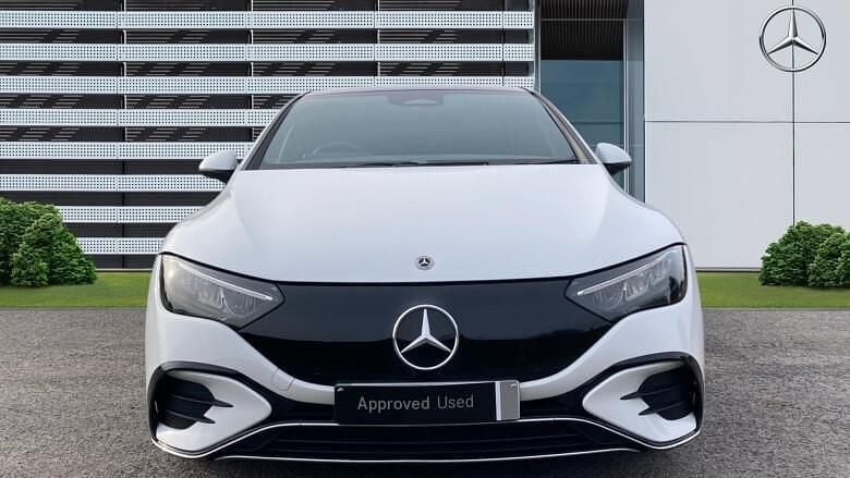 Used Mercedes EQE300 AMG Line Premium 180 kW (245 HP) 2023 White Sedan