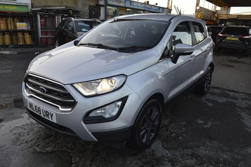 Used Ford Ecosport Zetec 125 HP (91 kW) 2018 Silver SUV