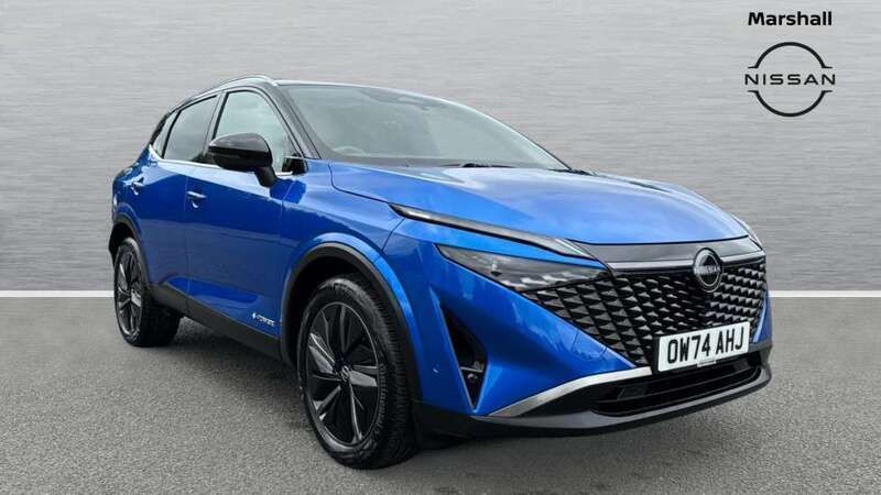 Blue Used 2024 Nissan Qashqai Tekna SUV | £31,556 (Expensive) - Image 1/4