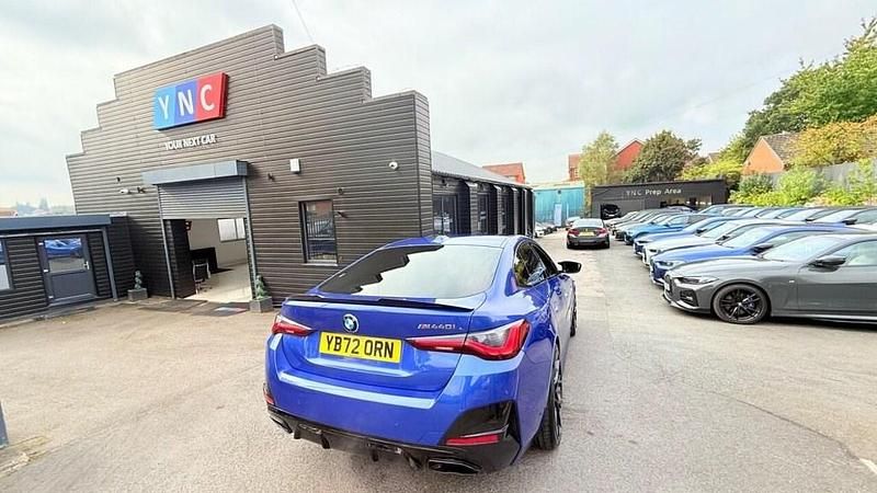 Blue Used 2022 BMW M440 M Sport Sedan | £34,991 - Image 1/4