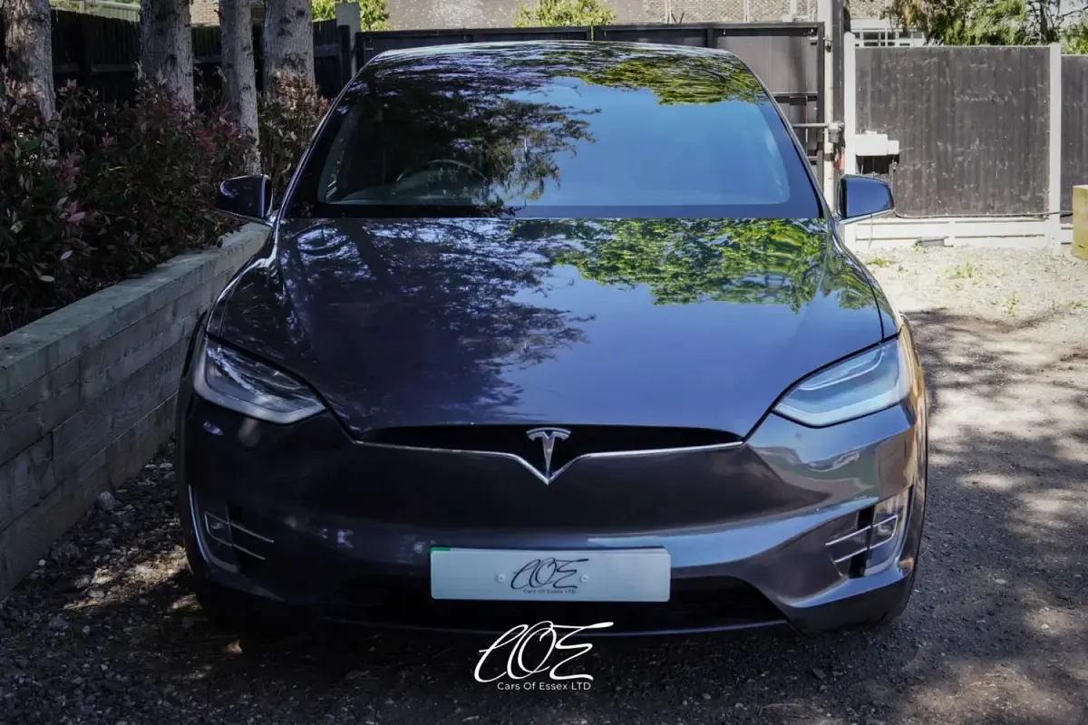 Używany Tesla Model X Long Range AWD 397 kW (541 KM) 2020 Szary SUV