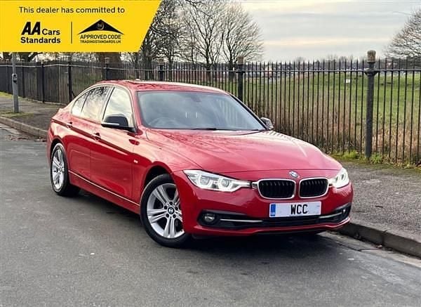 Red Used 2017 BMW 318 Sport Line Sedan | £9,495 (Fair price) - Image 1/4